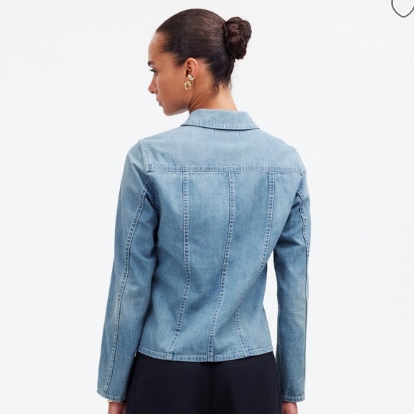 New - lightweight denim shirt jacket - Picture 2 of 7